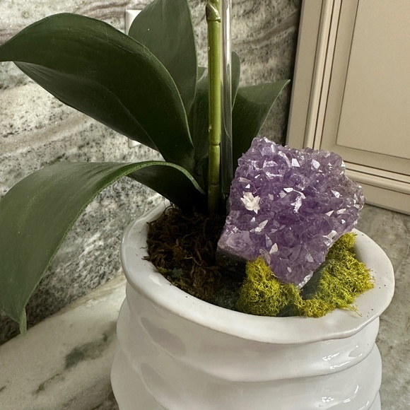 Neiman  Marcus Pink Faux Orchid - Picture 6 of 8